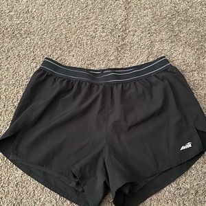 Gently worn running shorts with inside lining